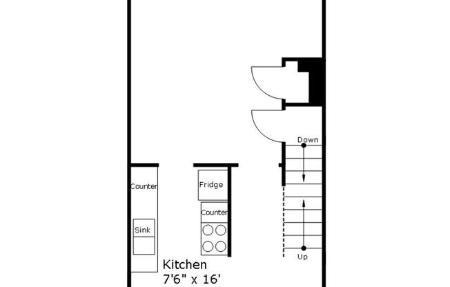 2 beds, 1.5 baths, 1,555 sqft, $1,325, Unit 3