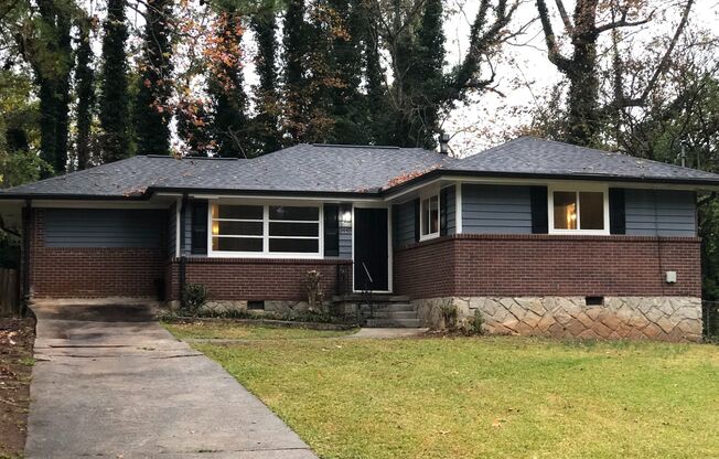4 Bed Ranch In Decatur w/ Fenced Yard!