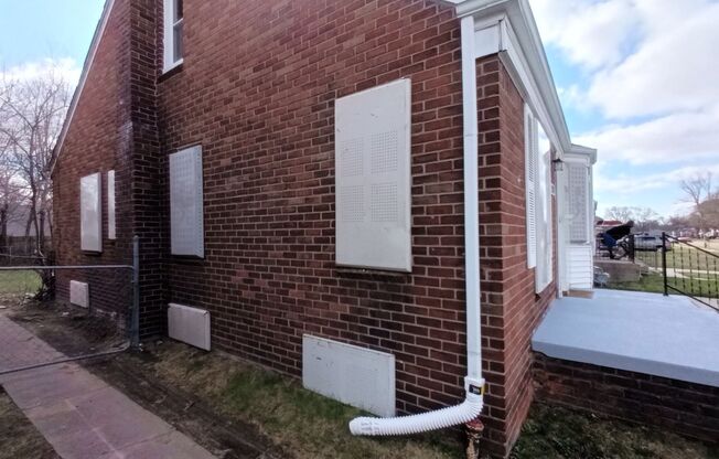 4 bed/1 bath brick home now available!