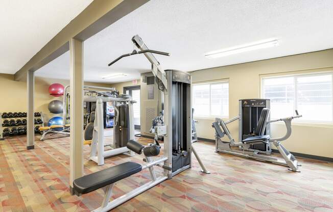 the apartments at masse corner 205 fitness room