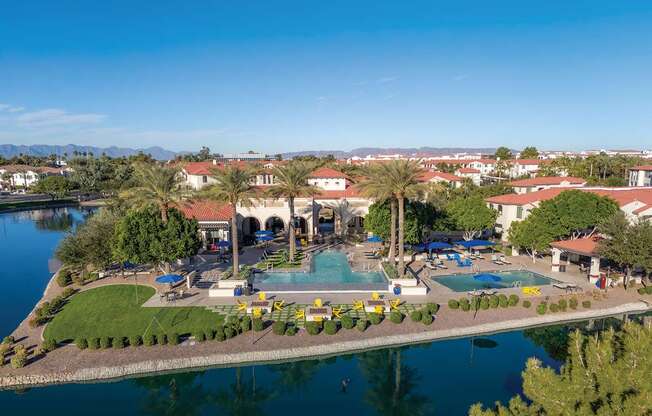 Almeria at Ocotillo apartments exterior