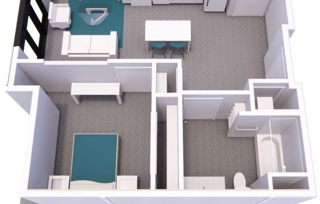 1 bed, 1 bath, 663 sqft, $1,195, Unit 305