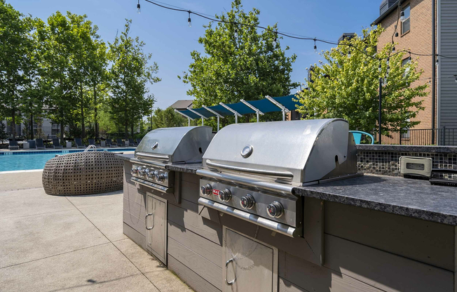 Grandview Apartments - Grilling Station