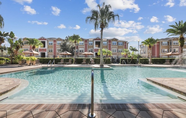 Swimming pool The Amalfi Clearwater Apartments