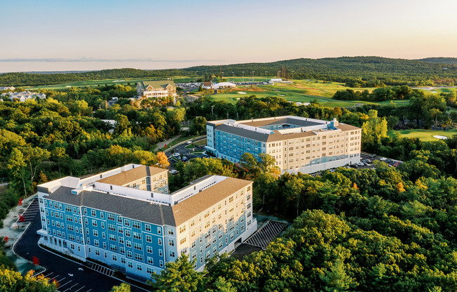 Aerial View of The Q | Quincy, MA  Apartments