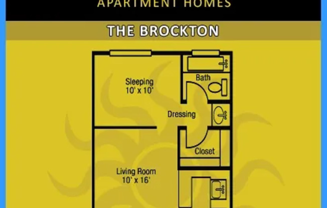 Studio, 1 bath, 455 sqft, $1,885, Unit 63-104