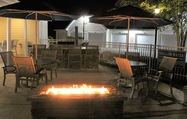 Fire Pit at Flint Lake Apartments in Myrtle Beach SC