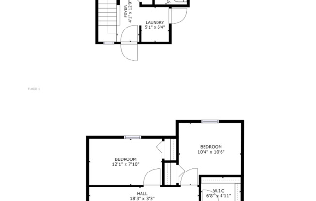 3 beds, 1.5 baths, 1,300 sqft, $1,195, Unit 2852
