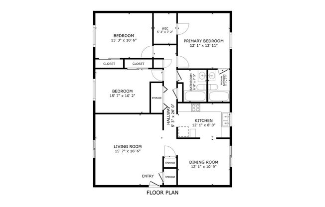 3 beds, 2 baths, 1,312 sqft, $1,875, Unit 508