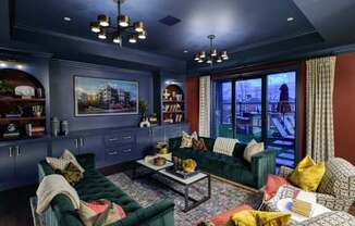 a living room filled with furniture and a large window at Fairfax, Grandview, OH, 43212