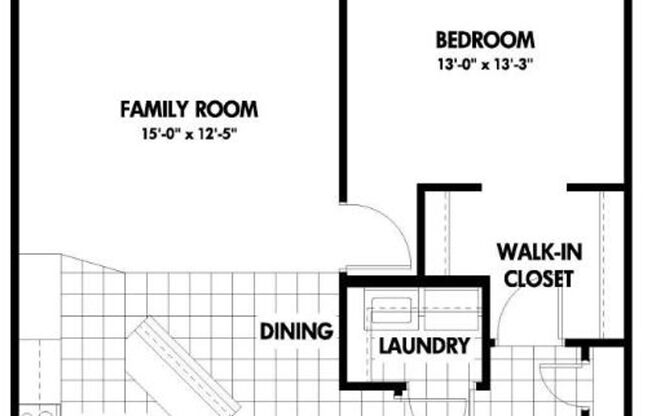 1 bed, 1 bath, 772 sqft, $1,025, Unit 4301-111