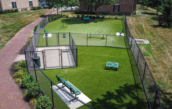 Aerial View Of Dog Park at Heritage Court, Ewing, 08628