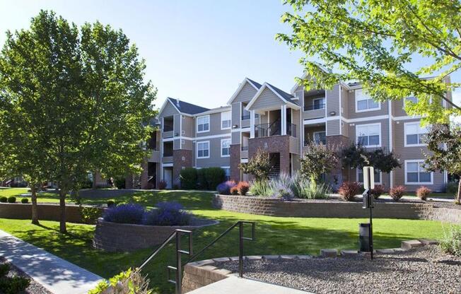 The Crossings at Chapel Hill Exterior Apartments View