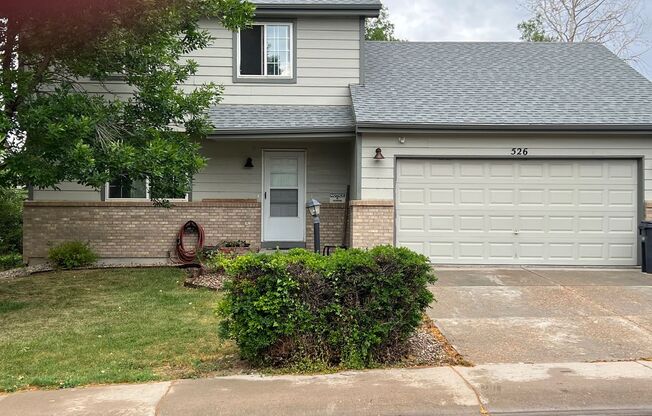 3 Bedroom home in Loveland!