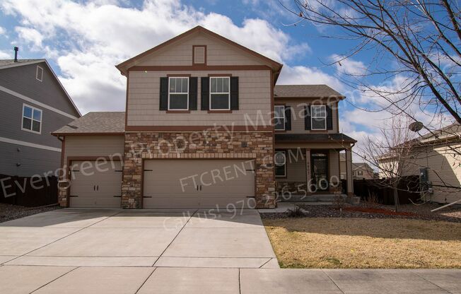 Spacious Home in Timnath Ranch Sub-Div!