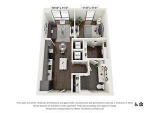 1 bed, 1 bath, 681 sqft, $2,125