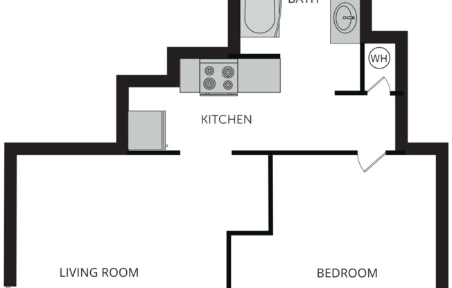 1 bed, 1 bath, 775 sqft, $1,613