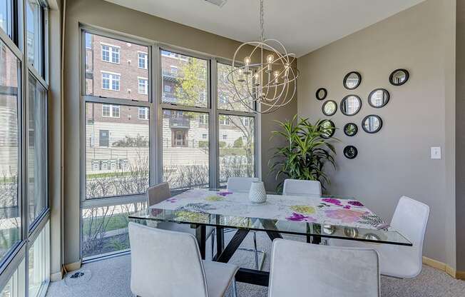 Dining Area at Trostel Square Apartments in Milwaukee, WI
