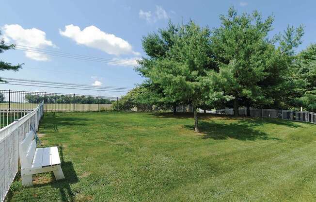 dog run at The Apartments at Owings Run, Owings Mills, 21117