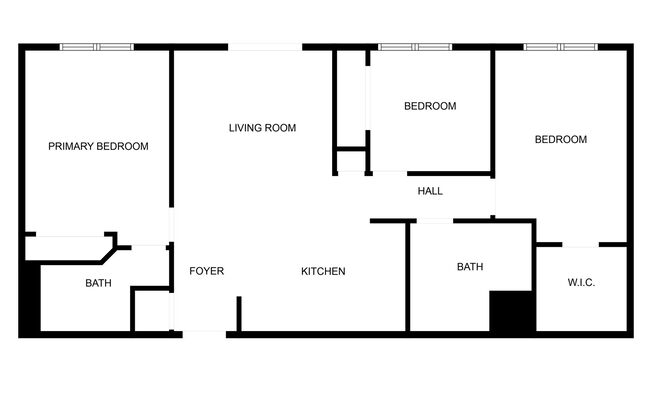 3 beds, 2 baths, 1,012 sqft, $850, Unit 30