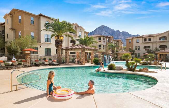 Resort style swimming pool |Villas at San Dorado