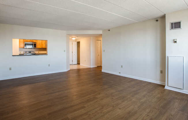 Living Room with Hard Surface Flooring