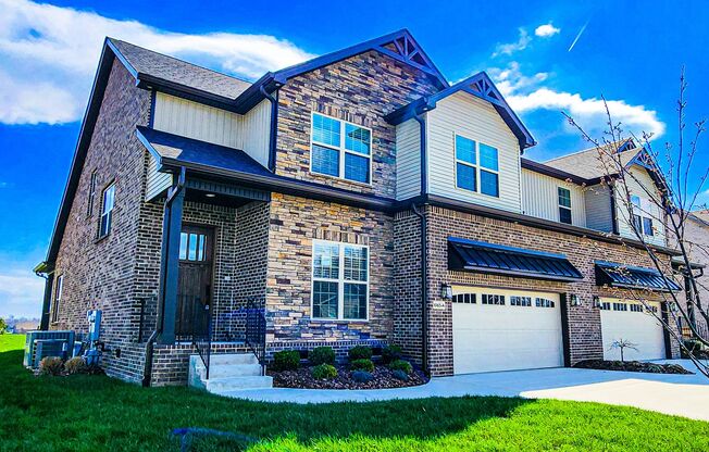 Elegant All-Brick Townhome in a Gated Community in Sango