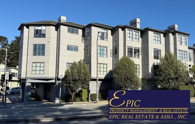 Epic REA - Amazing Spacious Twin Peaks 1 BR/1 BA Condo w/ Garage Parking