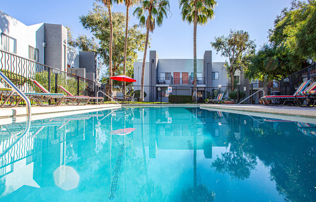 Pool at Acacia Hills Apartments in Tucson Arizona