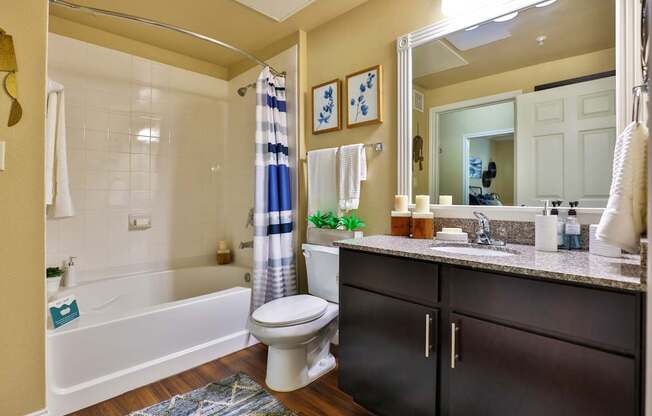 Hilltops Apartments in Conroe, Tx Model Unit