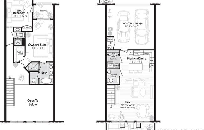 2 beds, 2.5 baths, 1,554 sqft, $4,600, Unit 411 S ETON ST - UNIT 3