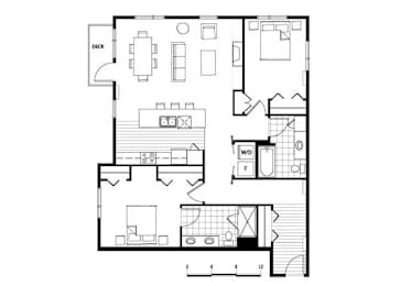 2 beds, 2 baths, 1,202 sqft, $3,785