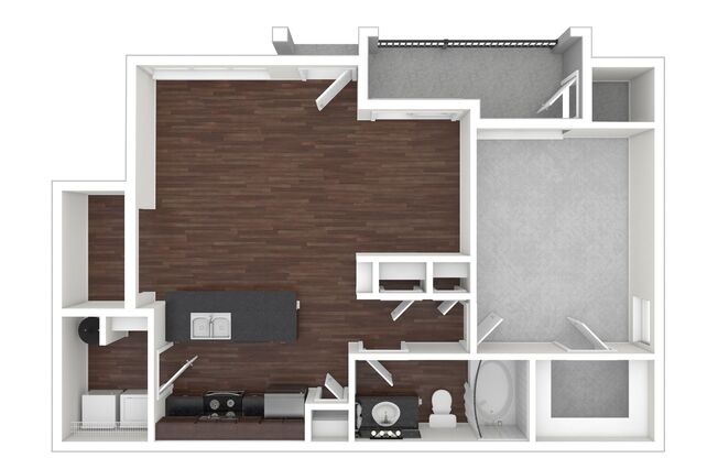 1 bed, 1 bath, 793 sqft, $1,349