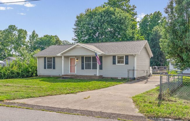 Spacious Home with Large Fenced Yard & Storage Shed