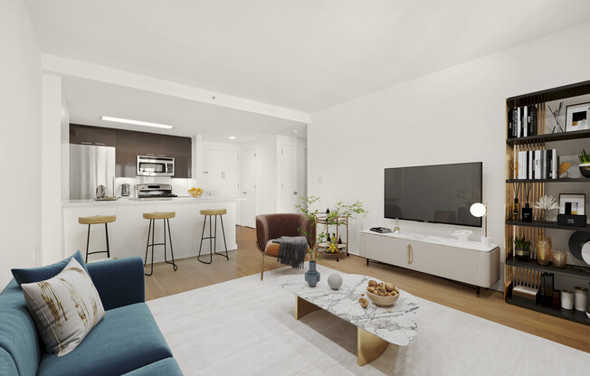 1 bed, 1 bath, $3,973, Unit 3E