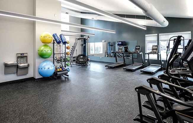Fitness Center at The Trails at North Streams in Omaha, NE