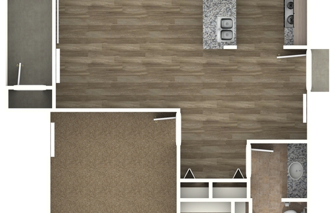 1 bed, 1 bath, 683 sqft, $1,199