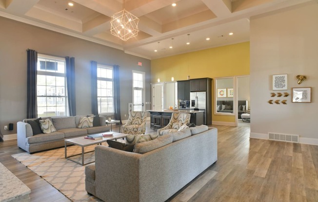 Clubroom with Kitchen at Meridian Park in Collierville, TN 38017