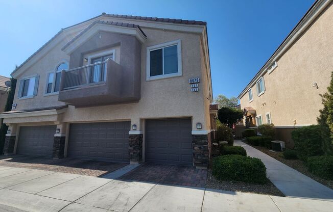 A Gorgeous 2 Bedroom, 2 Bathroom, 1 Car Garage Townhome in SW Las Vegas