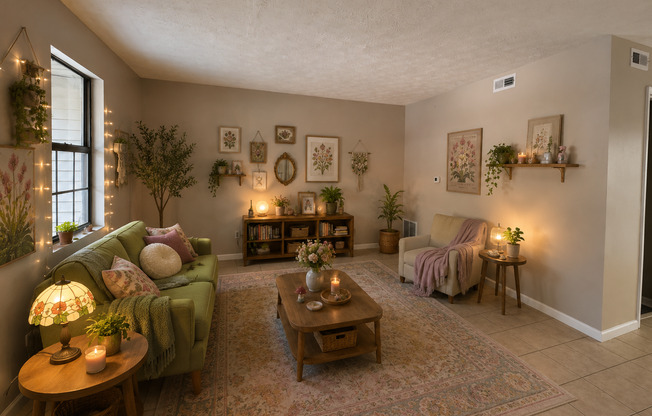 2 Bedroom 1.5 Bath Townhome