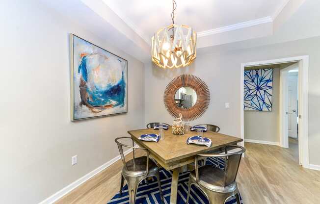 Sophisticated Dining Areaat The Bluestone Apartments, Bluffton, 29910