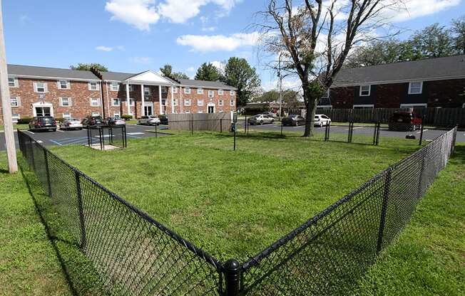 apartments with dog park