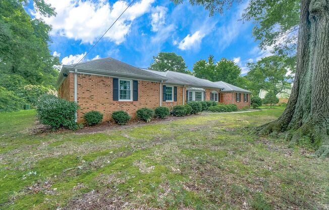 4 Bedroom, All Brick Ranch located in Witchduck Point In Virginia Beach