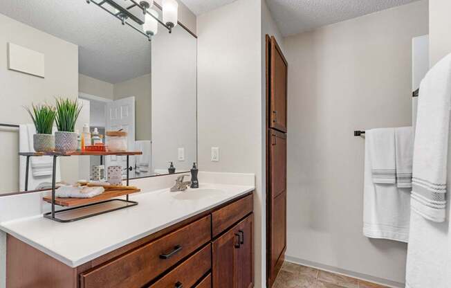 Bathroom at Cedars Lakeside, Little Canada 55117