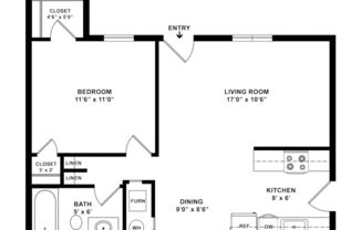 Partner-provided photo for $852 unit