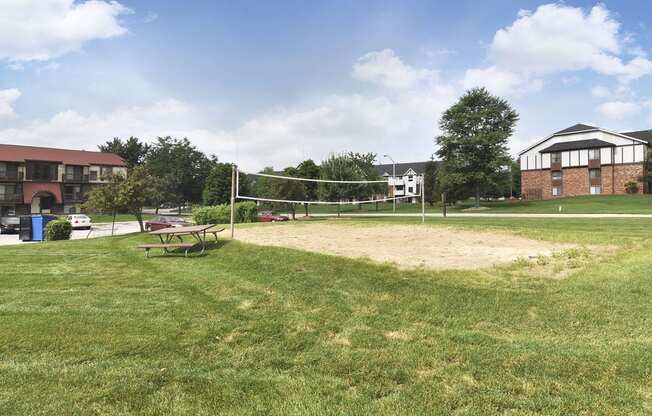 Sand Volleyball Court at West Wind Apartments, Fort Wayne