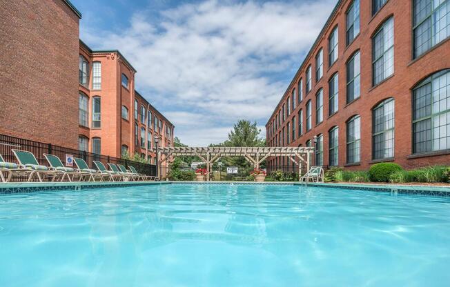 SHIMMERING SWIMMING POOL