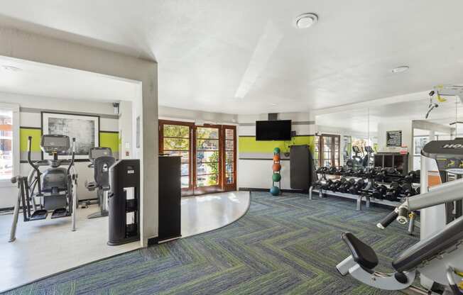 State-Of-The-Art Fitness Center at The Hamptons, Texas, 75287