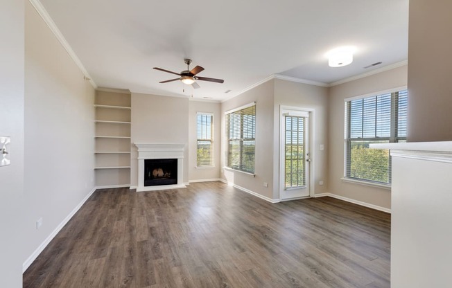 The Meadows at River Run - Cozy Fireplaces and Hardwood Style Plank Flooring Available