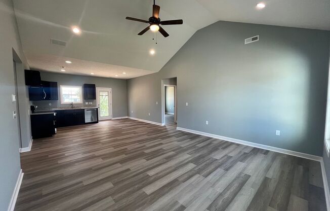 New Construction Home in Plum Springs with large 2 car garage!